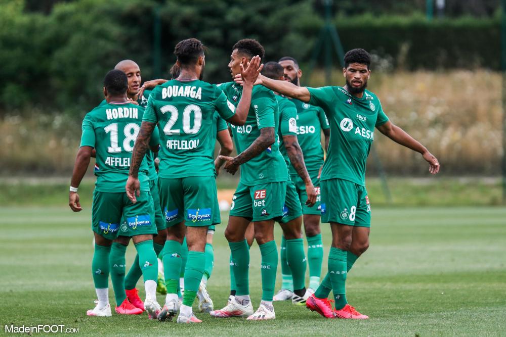 Mahdi Camara, le milieu de terrain de l'AS Saint-Etienne.
