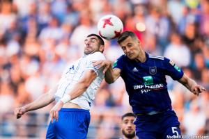 Uros Spajic (à droite) serait convoité par les Verts.