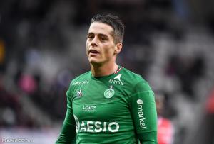 Romain Hamouma sous les couleurs de l'ASSE