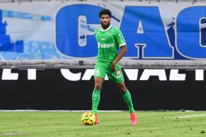 Mahdi Camara, le milieu de terrain de l'AS Saint-Etienne.