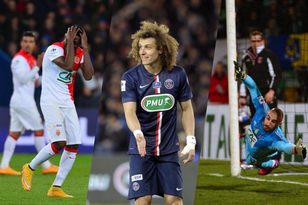 L'équipe-type des quarts de finale de la Coupe de France.