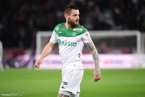 Mathieu Debuchy, latéral droit de l'AS Saint-Etienne