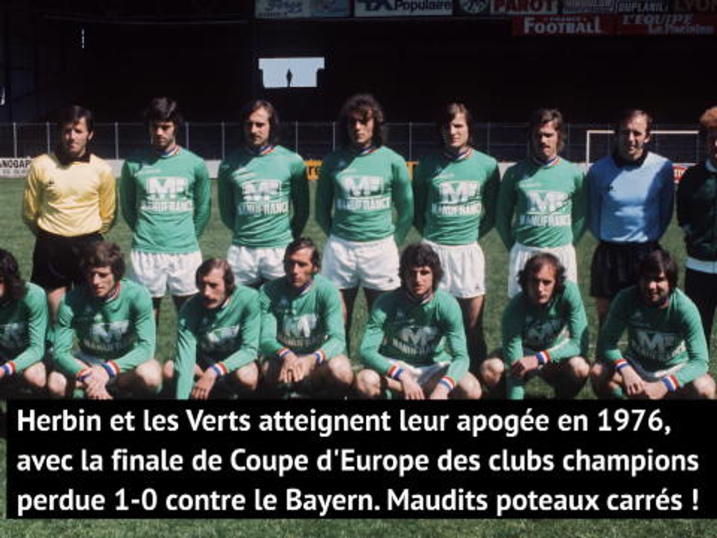 26 Août 1956 Saint-Etienne bat l'OM 6 à 3 avec Rachid Mekloufi Njo Lea