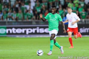 Jonathan Bamba (ASSE) a refusé la première proposition de prolongation de contrat émanant de ses dirigeants.