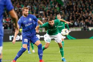Franck Honorat, l'ailier de l'AS Saint-Etienne.