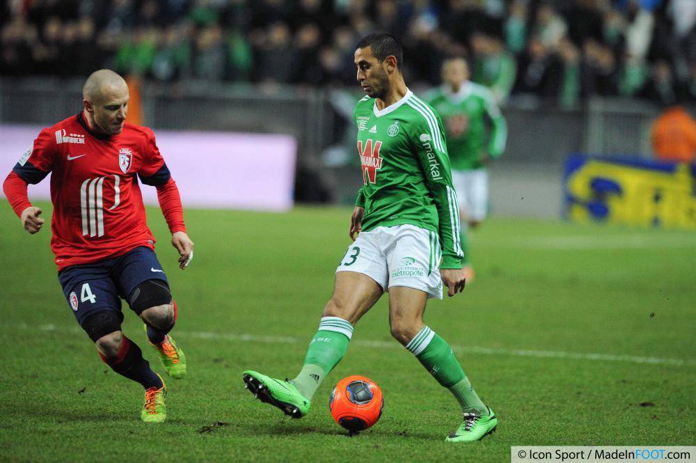 Ghoulam, ici au duel avec Balmont