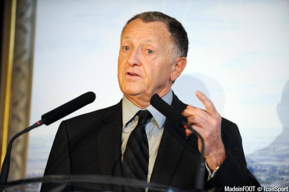 Jean-Michel Aulas s'est attiré les foudres des dirigeants de l'AS Saint-Etienne