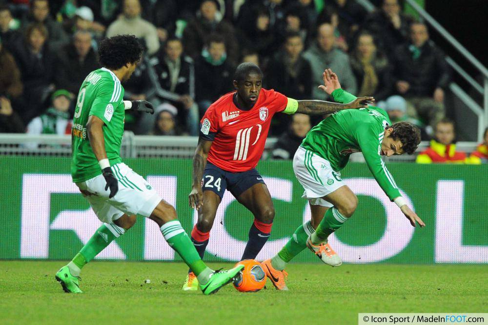 Les Verts étaient venus à bout de Lille dans le Chaudron (2-0)