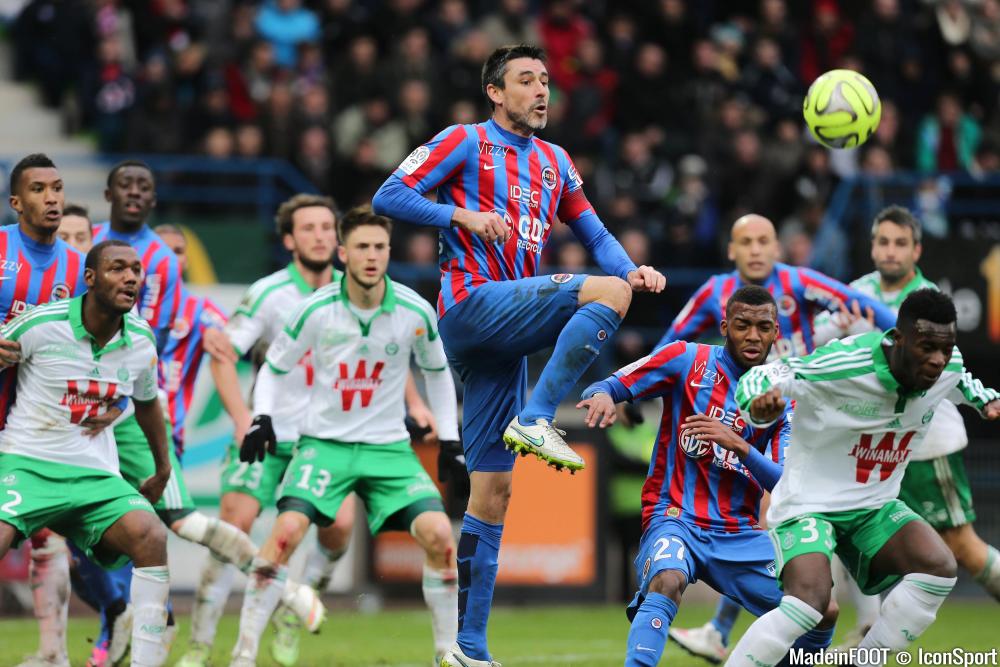 L'album photo du match entre Caen et Saint-Etienne.