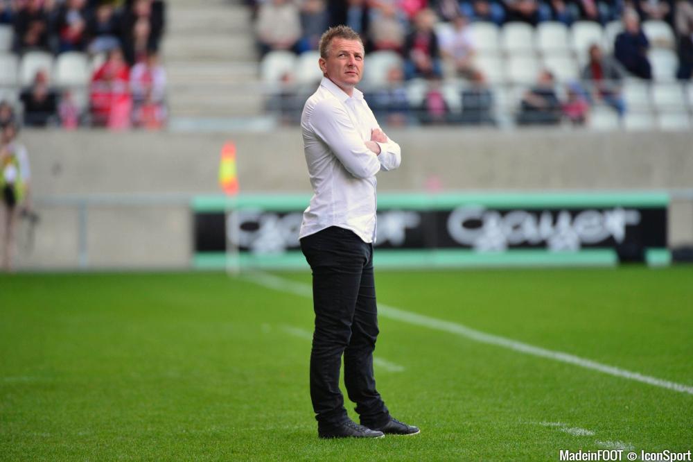 Olivier Guégan et le Stade de Reims connaissent une passe difficile.