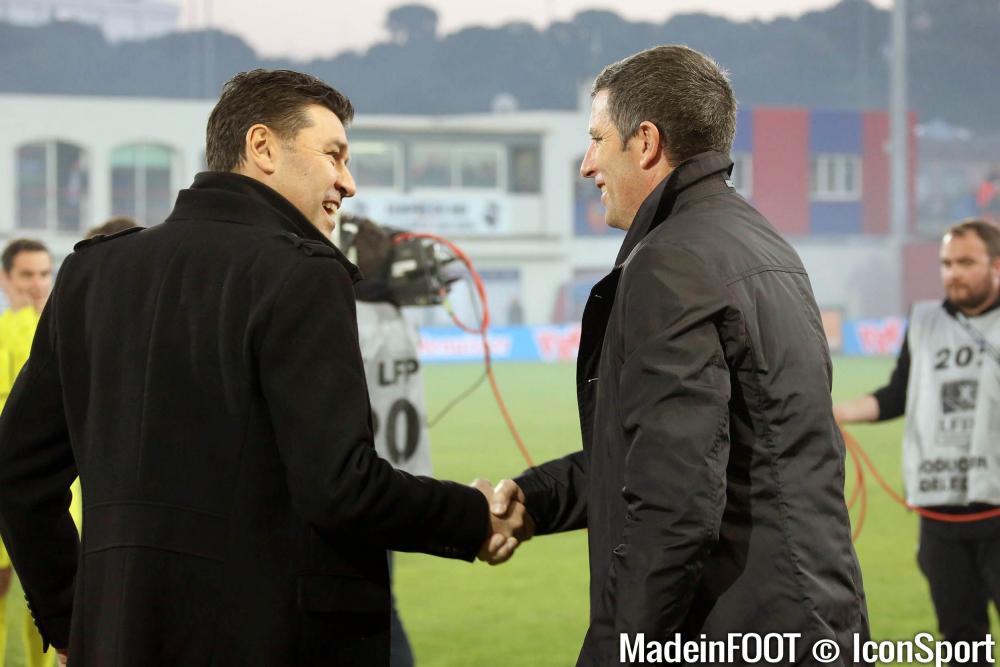 Thierry Laurey (GFC Ajaccio) veut faire le plein en Corse.