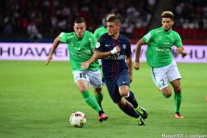 Kévin Malcuit est lié avec à l'ASSE jusqu'en 2019.
