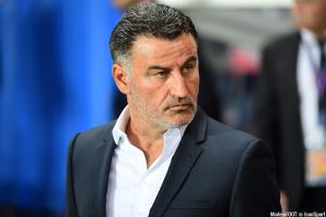 Christophe Galtier a vu ses joueurs se montrer "inoffensifs", mercredi, à Auxerre