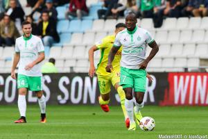 Bryan Dabo (ASSE) va vivre son premier derby face à l'OL, dimanche soir.