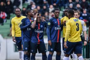 Serge Aurier souffre d'une entorse de la cheville droite.