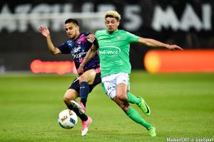 Adam Ounas (Naples), ici sous les couleurs des Girondins de Bordeaux.