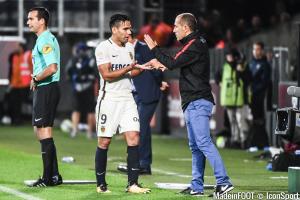 Le groupe de l'AS Monaco pour la réception de l'AS Saint-Etienne.