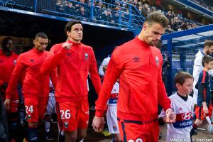 Damien Da Silva (à droite) arrive en fin de contrat à Caen.