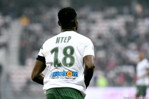 Paul-Georges Ntep (ASSE) est incertain pour le déplacement à Amiens.