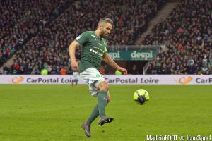 Loïc Perrin (ASSE) a retrouvé les terrains de l'Étrat cette semaine.