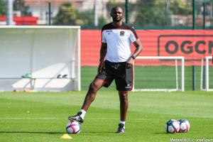 Le groupe de l'OGC Nice pour le match amical face à l'AS Saint-Etienne.
