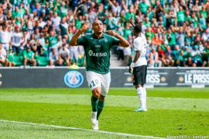 Wahbi Khazri, l'attaquant de l'ASSE.