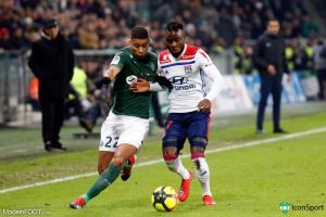 Kévin Monnet-Paquet, l'ailier de l'AS Saint-Etienne.
