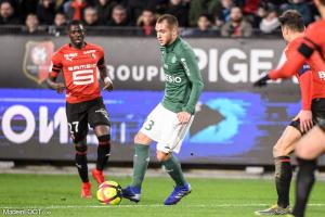 Valentin Vada, le nouveau milieu de terrain de l'AS Saint-Etienne.