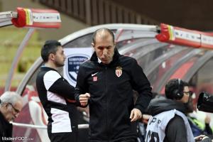 Le groupe de l'AS Monaco pour la réception de l'AS Saint-Etienne.