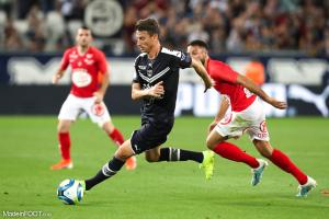 Laurent Koscielny, le défenseur central du FC Girondins de Bordeaux.