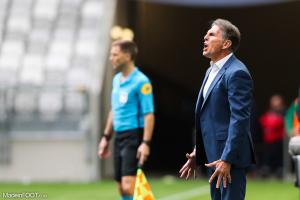 Le groupe de l'AS Saint-Etienne pour le match face à Bastia-Borgo (National).