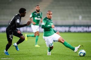 Wahbi Khazri, l'attaquant de l'AS Saint-Etienne, va faire son retour à la compétition.