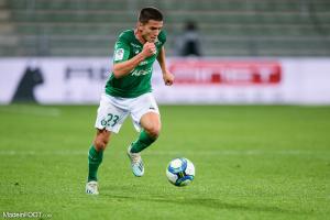 Sergi Palencia, le défenseur latéral droit de l'AS Saint-Etienne.