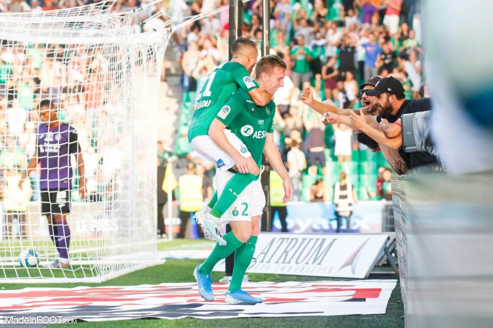 Écharpe Saint-Etienne Europa League 2019-20 – Supporters Verts, état Nickel