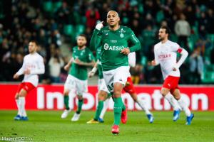 Wahbi Khazri, l'attaquant de l'AS Saint-Etienne.
