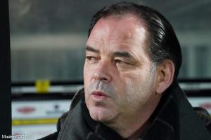 Stéphane Moulin, entraineur du SCO d'Angers