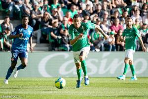 Timothée Kolodziejczak, le défenseur polyvalent de l'AS Saint-Etienne.