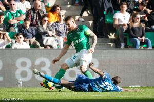 Mathieu Debuchy, le défenseur latéral droit de l'AS Saint-Etienne.