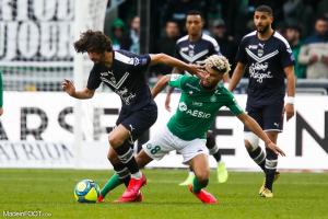 Les compos officielles du match entre l'AS Saint-Etienne et les Girondins de Bordeaux.