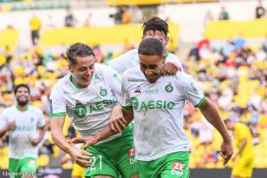 Yvann Maçon, le défenseur latéral droit de l'AS Saint-Etienne.