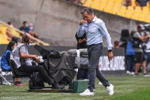Le groupe de l'AS Saint-Etienne pour le déplacement sur la pelouse du FC Metz.