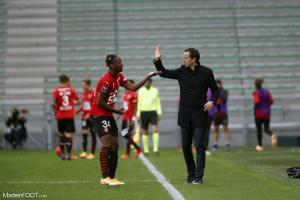 Julien Stéphan, l'entraîneur du Stade Rennais FC.