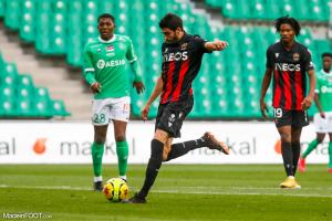 Nice l'emporte face à l'ASSE