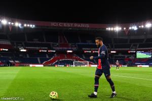 Neymar, l'attaquant du Paris Saint-Germain.