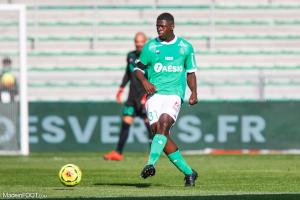 Saïdou Sow, le défenseur central de l'AS Saint-Etienne.