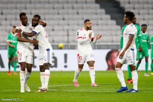 Maxwel Cornet, l'ailier polyvalent de l'Olympique Lyonnais.