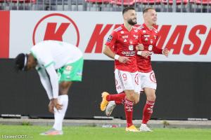 Brest s'impose à Saint-Etienne