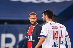 Neymar, l'attaquant du Paris Saint-Germain.