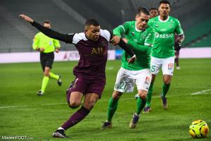 Romain Hamouma, l'attaquant de l'AS Saint-Etienne, est indisponible pour la rencontre face au Stade de Reims.