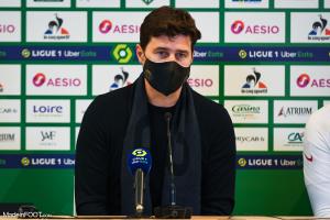 Mauricio Pochettino, l'entraîneur du Paris Saint-Germain.